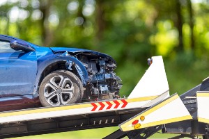 Automobile accident, tow truck, roadside assistance, insurance company, insurance carrier