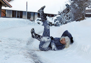 slips and falls on ice winter injuries common winter accidents severe injuries
