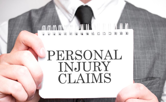 personal injury claims common types personal injuries