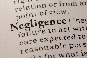 car accident negligence drive safely