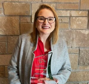 Amanda Cryderman KCPA award Nash Franciskato Kansas City Paralegal paralegal Standing Ovation award