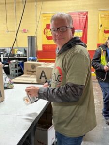 Harvesters, community service, buddy packs